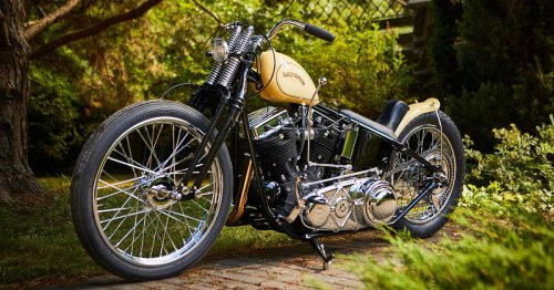 Golden Era Resurrection: Copper Chopper’s 1956 Harley-Davidson Panhead Chopper