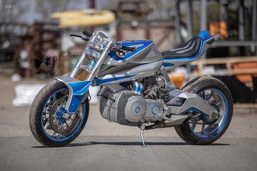 Custom Norton Rotary Motorcycle