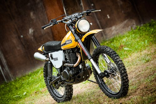 Not So Mellow Yellow: North East's XT500 resto-mod