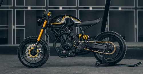 Debutant: A custom Yamaha MT-07 from a new Belgian shop