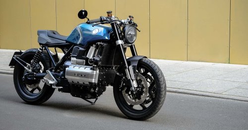 Young gun, old metal: A BMW K100 LT from a rising star