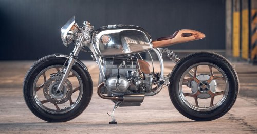 Ultraleicht: A custom BMW R65 trimmed with wood and aluminum