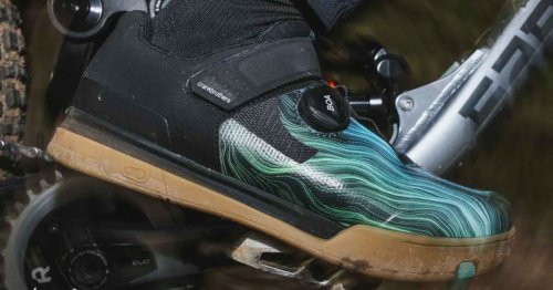 Crankbrothers' Black and Blue Swirl Mallet Shoes Now Available to Mere Mortals