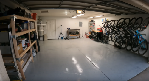 Mountain Biker Overhauls Garage In Satisfying Video