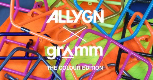 Colorful Gramm x Allygn Diamond Racks and Bags