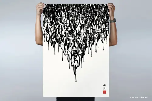 100Copies One Ride Artwork Evokes the 'Motion & Unity' of All Cyclists