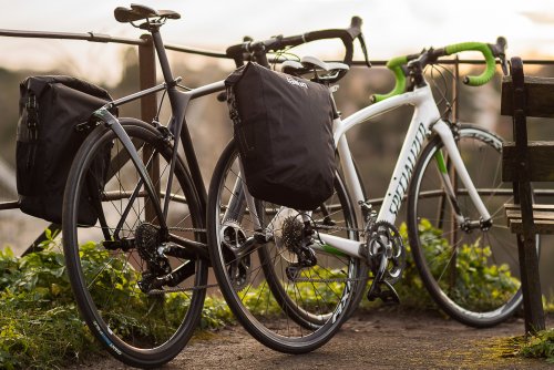 Tailfin slices up new rack and pannier system made especially for carbon road bikes