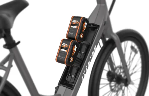 Ebike Powered by a Worx Cordless Power Tool Battery? Aventon says "Yup"!