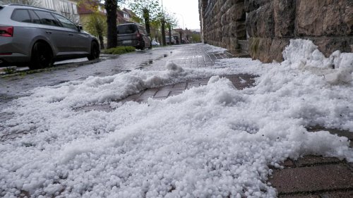 Unwetter in Thüringen: Zu Ostern krachten die Hagel-Eier vom Himmel | Regional