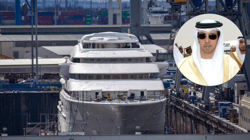 Gold-Scheich gönnt sich 300-Mio.-Yacht