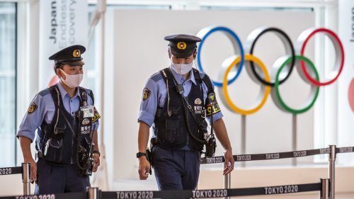 1. Corona-Fall im
Olympischen Dorf!