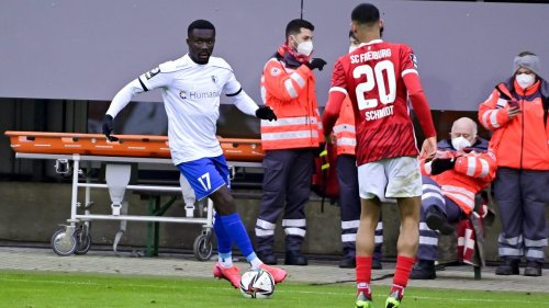 FCM-Stürmer Conteh
braucht noch Zeit