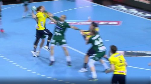 Beim 27:30 in Wetzlar: Gesichts-Anschlag auf Handball-Held Juri Knorr | Sportmix