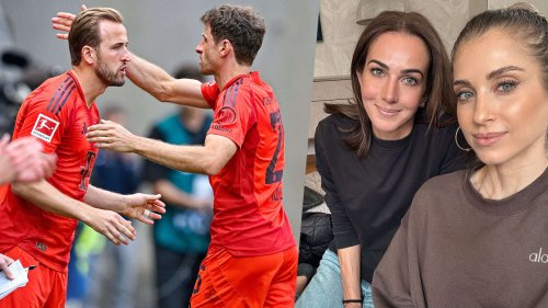 Alle erheben sich beim Bayern-Abschied : Müller sagt Servus, seine Lisa fehlt im Stadion
