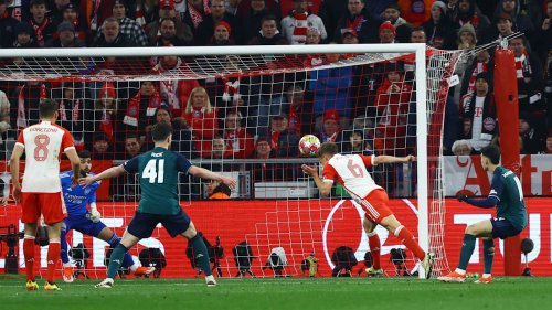 Champions League: Bayern – Arsenal 1:0 – Joshua Kimmich wuchtet Bayern ins Halbfinale | Fußball