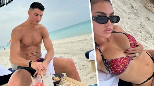 Superstar Cristiano Ronaldo und seine Georgina: Strand nach dem Rot-Stress | Fußball