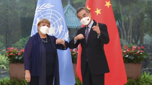 UN-Kommissarin lässt sich für China-Propaganda einspannen