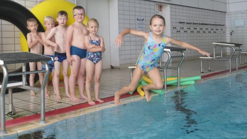 30 Mal Seepferdchen geschafft