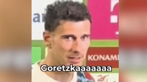 Selbst Barça-Stars infiziert: Goretzka wird zur Internet-Sensation!
