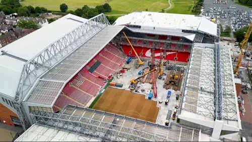 FC Liverpool: Hier fliegt das Klopp-Dach in Anfield weg | Fußball
