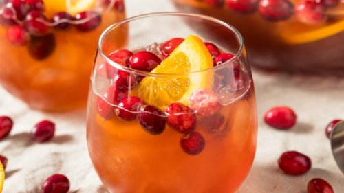 Fruchtiger Cranberry-Orangen-Punsch