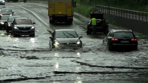 Unwetter in Deutschland: Wieder Überschwemmungen im Ahrtal