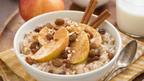 Himmlische Frühstücksidee: Apfelstrudel-Porridge