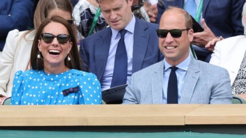 Mit Prinz William: Herzogin Kate absolviert ersten Wimbledon-Auftritt
