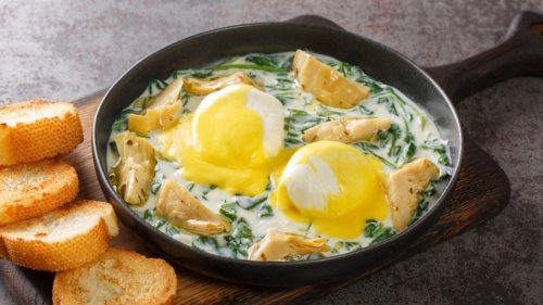 Dank Eggs Sardou wird deftig gefrühstückt