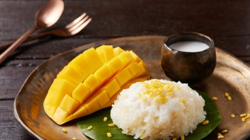 Dessert-Idee aus Thailand: Süßer Klebreis mit Mango