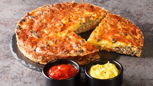 Cheeseburger Kuchen Mit Hackfleisch K se Rezept Highlight Flipboard