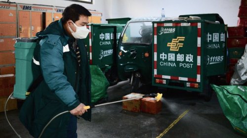 Neue Schutzmaßnahme gegen Corona in China: Auslandspost wird nun desinfiziert