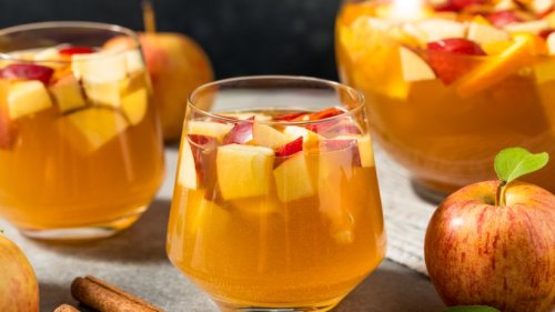 Herbstzauber im Glas: Apfel-Sangria zum Genießen