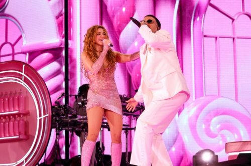 Watch Shakira Brings Star Power to MetLife Stadium With Pitbull, Rauw Alejandro & Wyclef