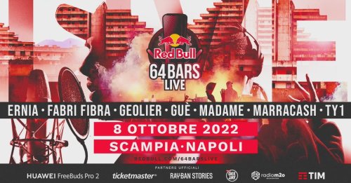 Red Bull 64 Bars Live è ufficialmente sold out