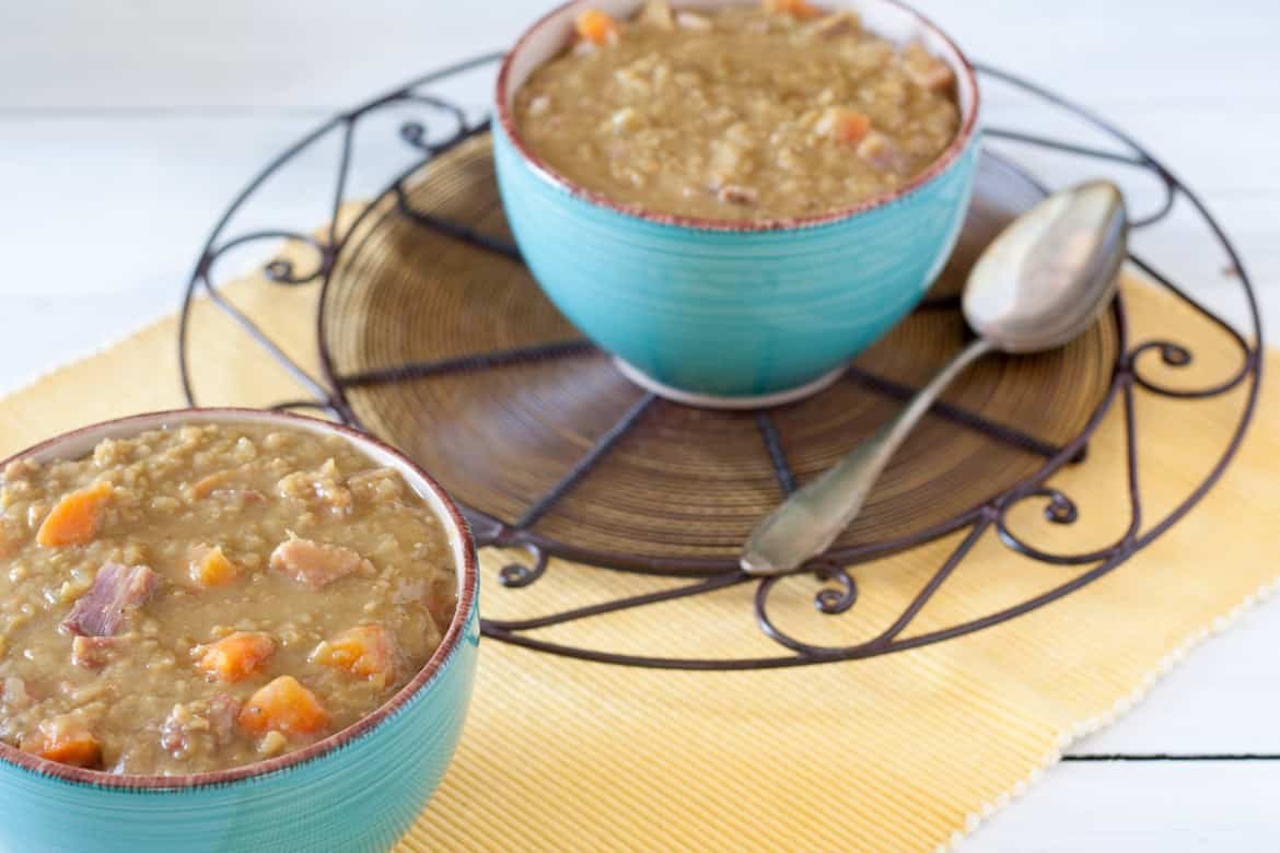 Split Pea Soup Slow Cooker