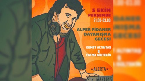 Kansere karşı mücadele eden DJ ve fotoğrafçı Alper Fidaner için dayanışma gecesi düzenlenecek