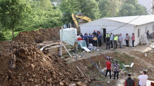 Trabzon'da iş cinayeti: İnşaat alanında göçük altında kalan işçi yaşamını yitirdi