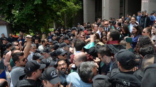 'Can Atalay serbest bırakılsın' çağrısında bulunan avukatlara polis müdahalesine Ankara Barosu'ndan tepki