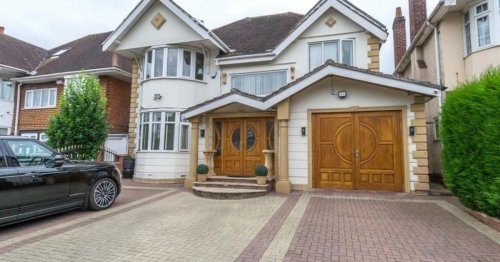 Birmingham house on sale with own entertainment suite in garden