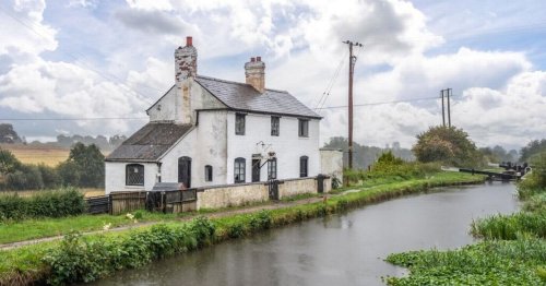 Gorgeous canalside cottage for sale for under £200k - but there's a catch