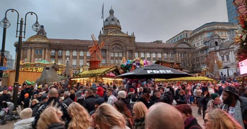 Birmingham German Christmas Market draws huge crowds on first Saturday in December