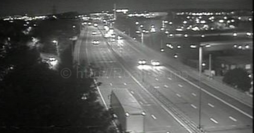 M6 closed after seven cars damaged when vehicle hit central reservation