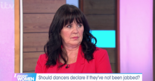 ITV Loose Women panel in tense spat over Strictly Come Dancing vaccine row