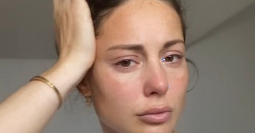 Louise Thompson back in hospital as she receives 'alarming' test results