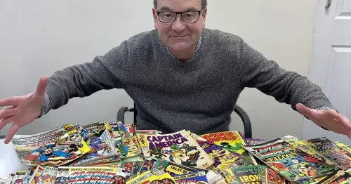 Superhero comic collection found in Sutton Coldfield loft sells for thousands at auction