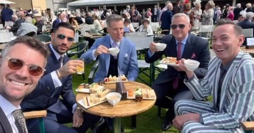 Strictly Come Dancing star Giovanni Pernice spends royal day with judges