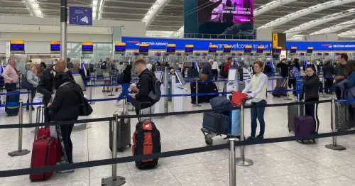Travel chaos at major UK airport as border force officers go out on strike