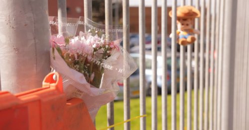 Toy Story teddy and flower tributes left in memory of girl killed in fatal crash