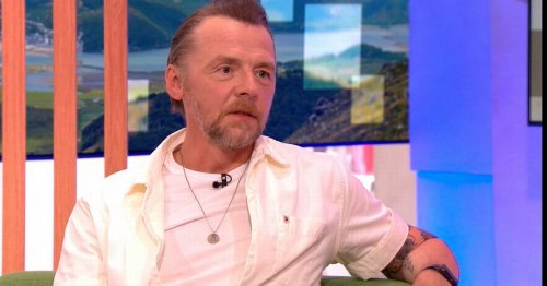 BBC The One Show viewers distracted by Simon Pegg's tattoos